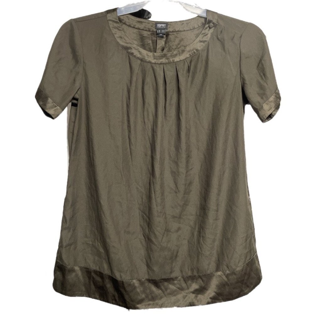 Esprit Collection Short-Sleeved Blouse Size Medium